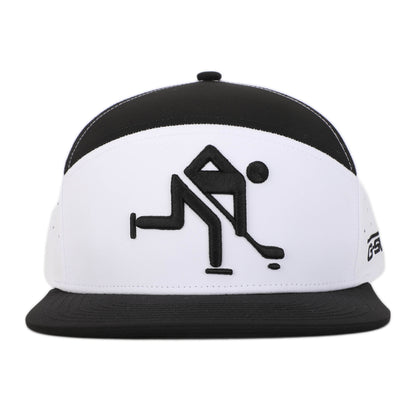 6ix Panel Embroidered Perforated Cap - GSW Caps Collection