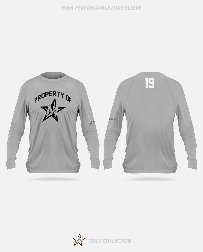 Mississauga Stars High-Performance Long Sleeve - Mississauga Stars Team Collection