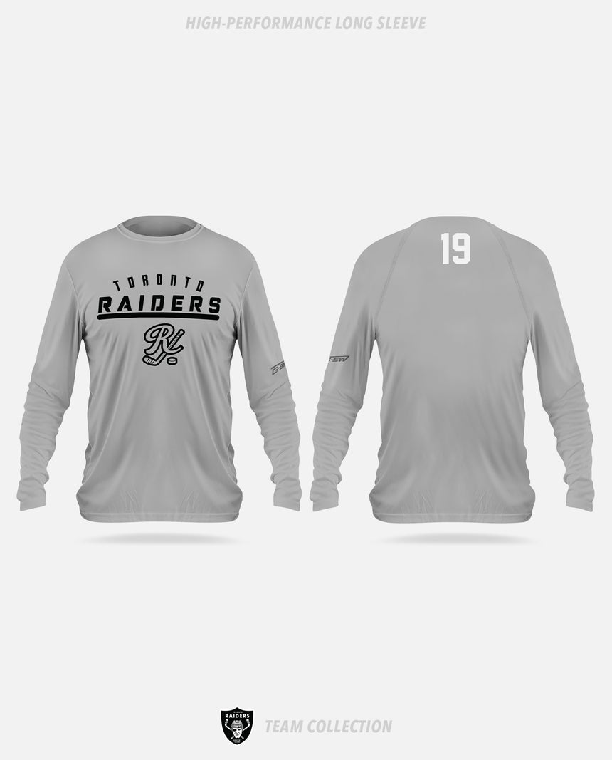 Toronto Raiders High-Performance Long Sleeve - Toronto Raiders Team Collection