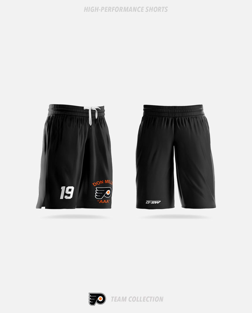 Don Mills Flyers High-Performance Shorts- Don Mills Flyers Team Collection