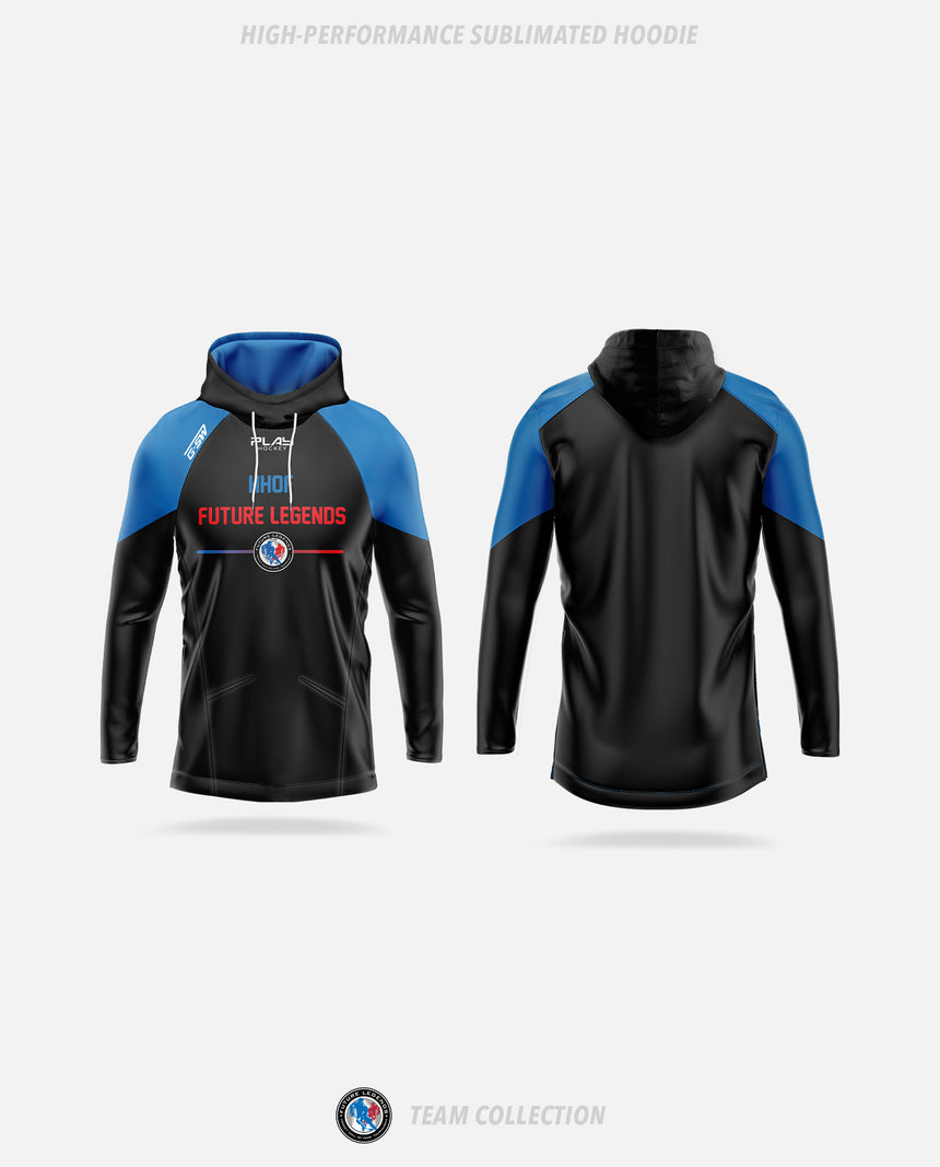 Hockey Hall of Fame - Boys High-Performance Sublimated Hoodie - Hockey Hall of Fame - Boys Team Collection