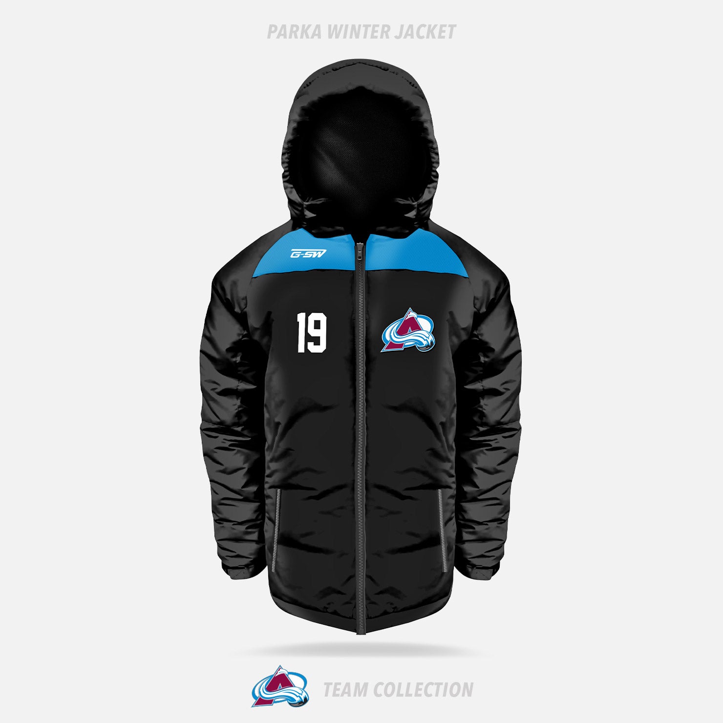 Avalanche Minor Sports Parka Winter Jacket - Avalanche Minor Sports Team Collection