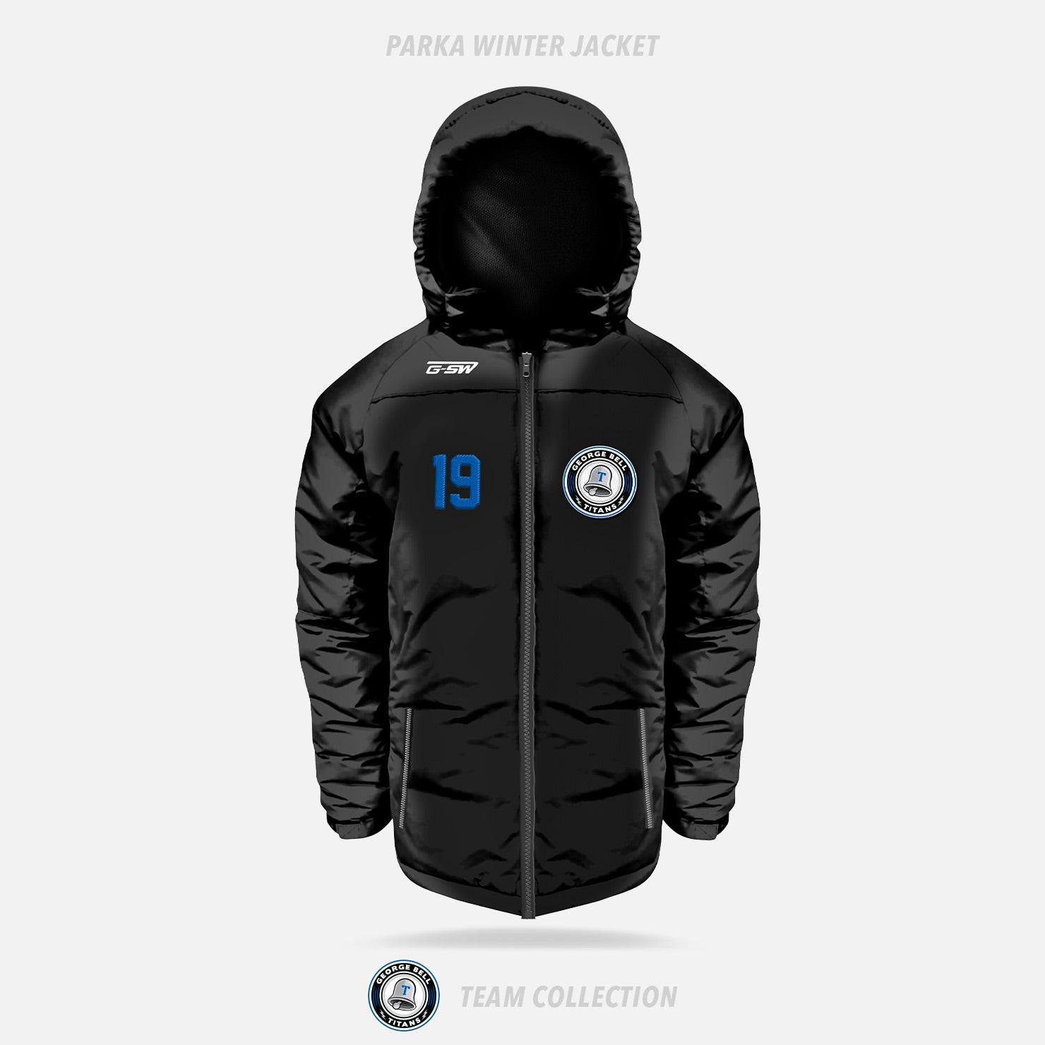George Bell Titans Parka Winter Jacket