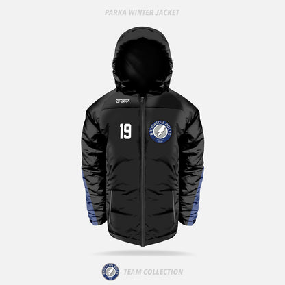 Brighton Bolts Parka Winter Jacket - Brighton Bolts Team Collection