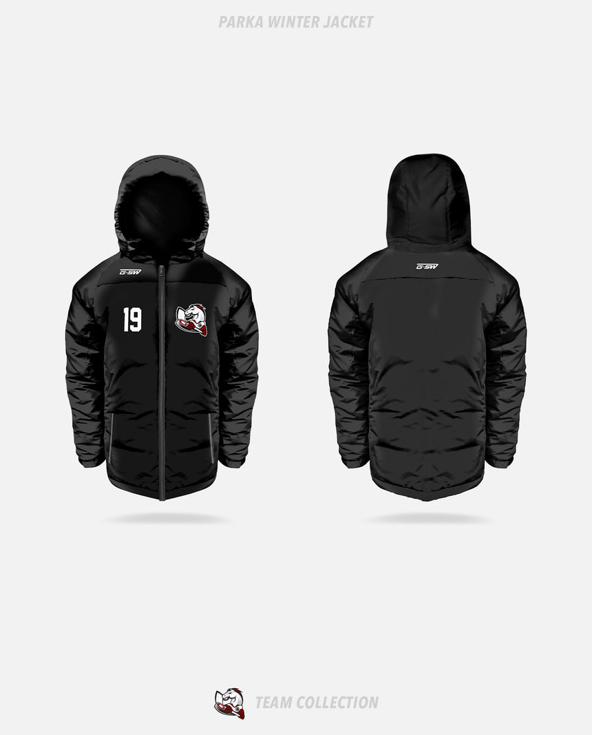 Don Mills Mustangs Embroidered Winter Jacket - Don Mills Mustangs Team Collection