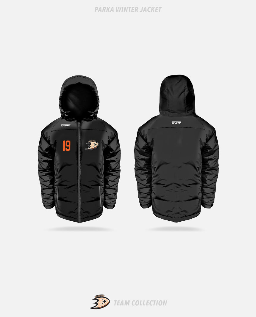 Avenue Road Ducks Embroidered Winter Jacket - Avenue Road Ducks Team Collection
