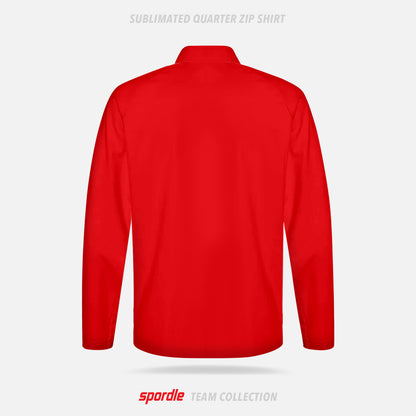 Spordle Sublimated Quarter Zip Shirt - Spordle Team Collection