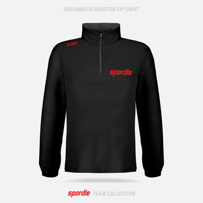 Spordle Sublimated Quarter Zip Shirt - Spordle Team Collection