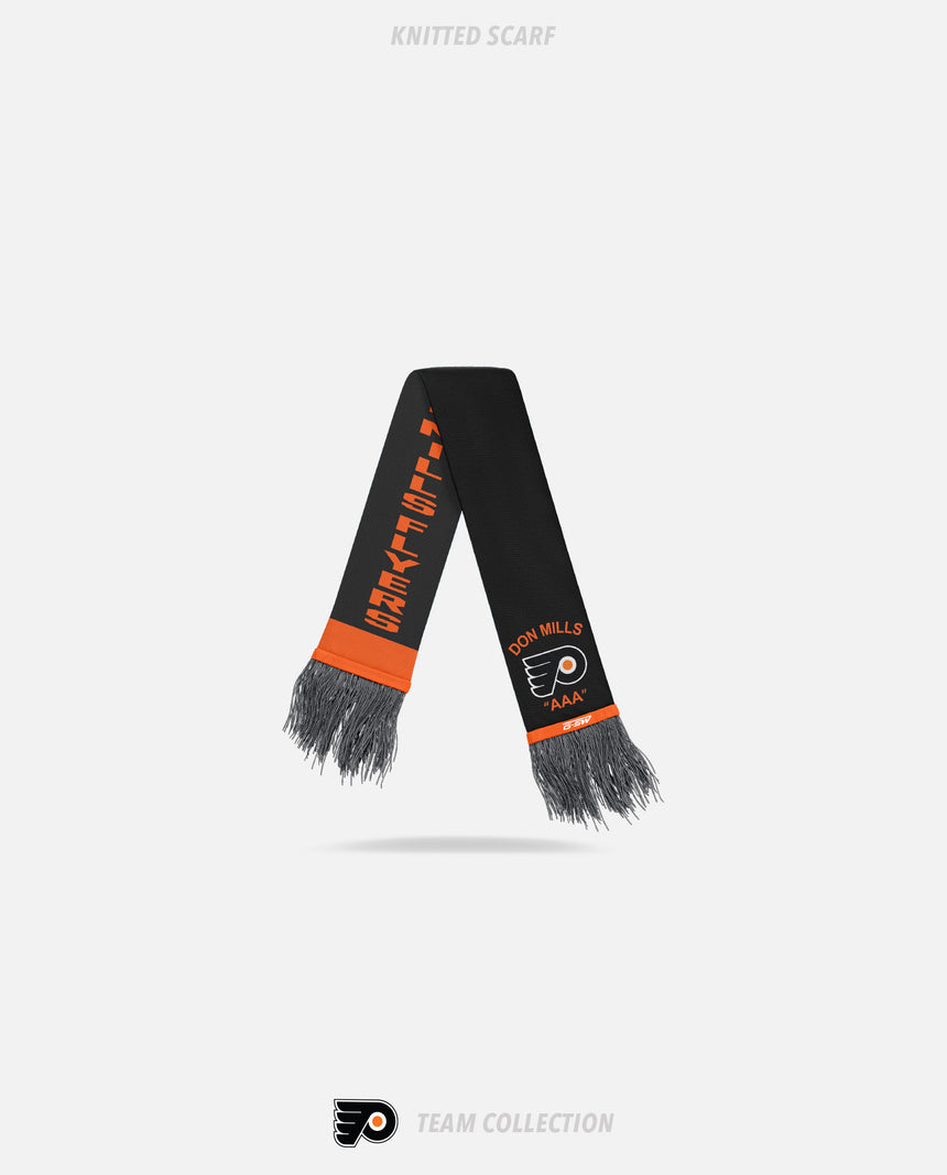 Don Mills Flyers Knitted Scarf  - Don Mills Flyers Team Collection