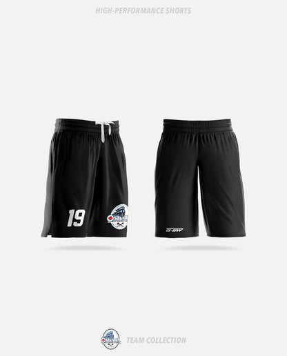 Oshawa Blue Knights High-Performance Shorts - Oshawa Blue Knights Team Collection