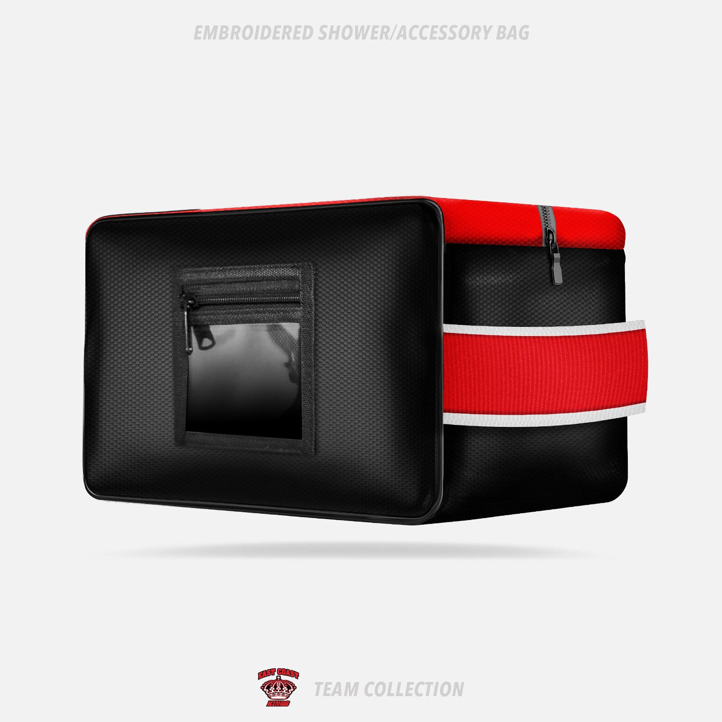 East Coast Kings Hockey Embroidered Shower Accessory Bag - East Coast Kings Hockey Team Collection