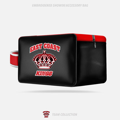 East Coast Kings Hockey Embroidered Shower Accessory Bag - East Coast Kings Hockey Team Collection