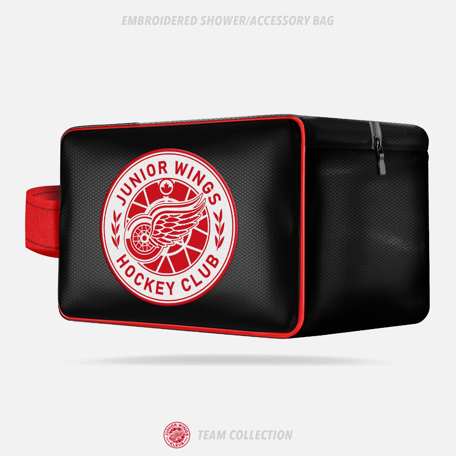 Junior Wings Embroidered Shower/Accessory Bag