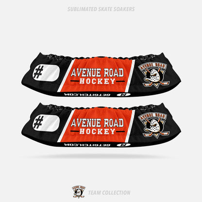 Avenue Road Ducks Hockey Sublimated Skate Soakers