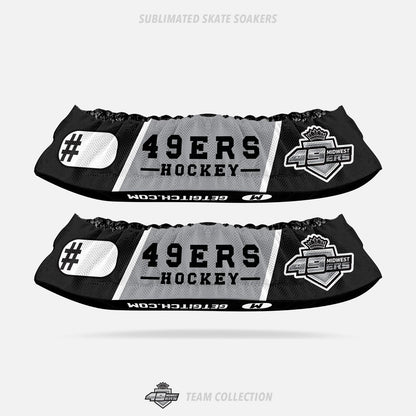 Midwest 49ers Hockey Sublimated Skate Soakers
