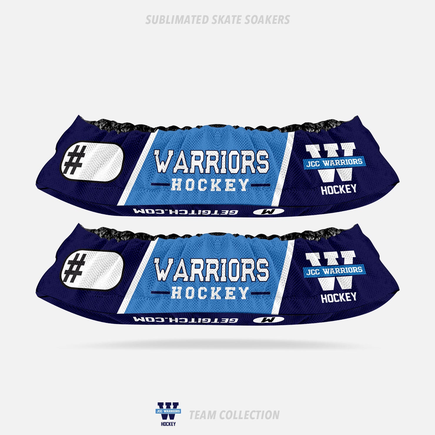 JCC Warriors Sublimated Skate Soakers