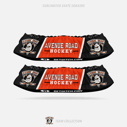 Avenue Road Ducks Hockey Sublimated Skate Soakers