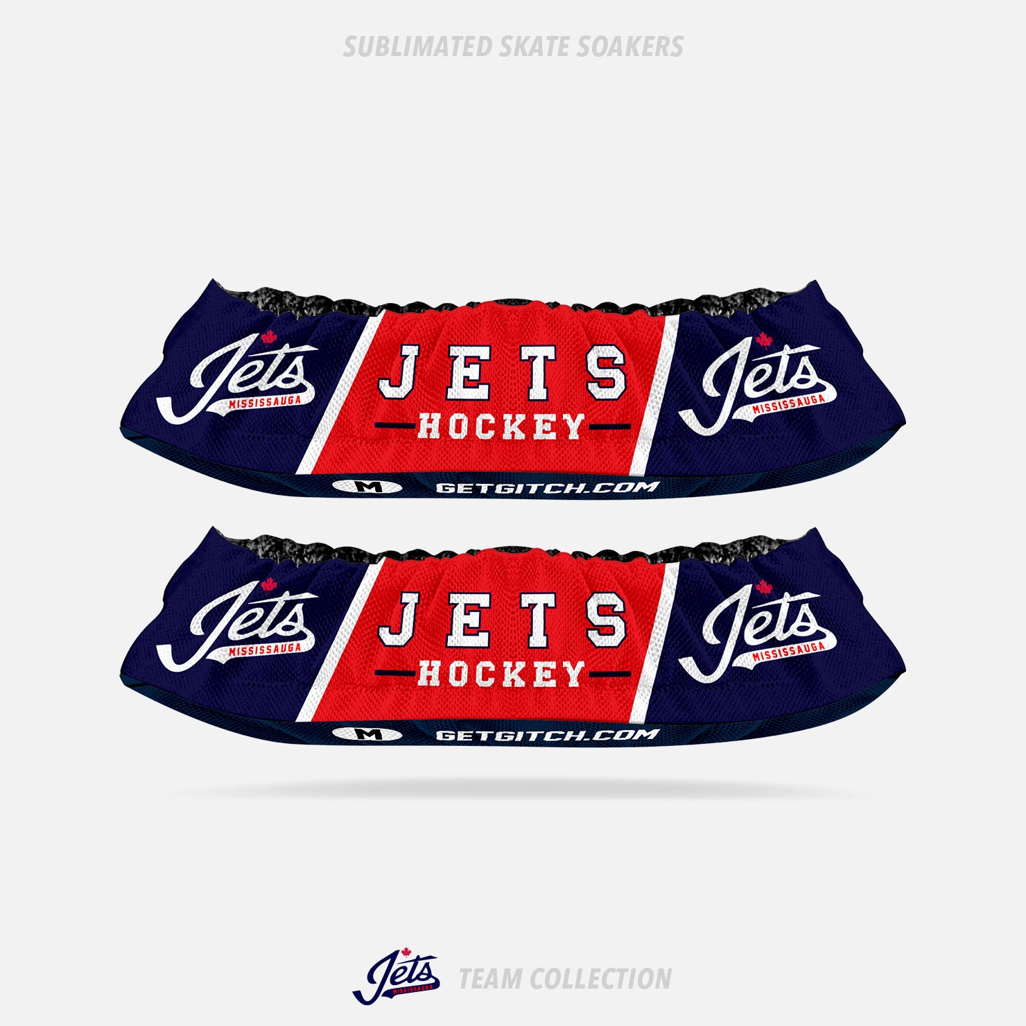 Mississauga Jets Sublimated Skate Soakers