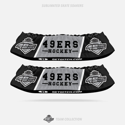 Midwest 49ers Hockey Sublimated Skate Soakers