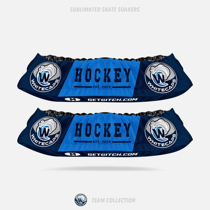 Whitecaps Hockey Sublimated Skate Soakers