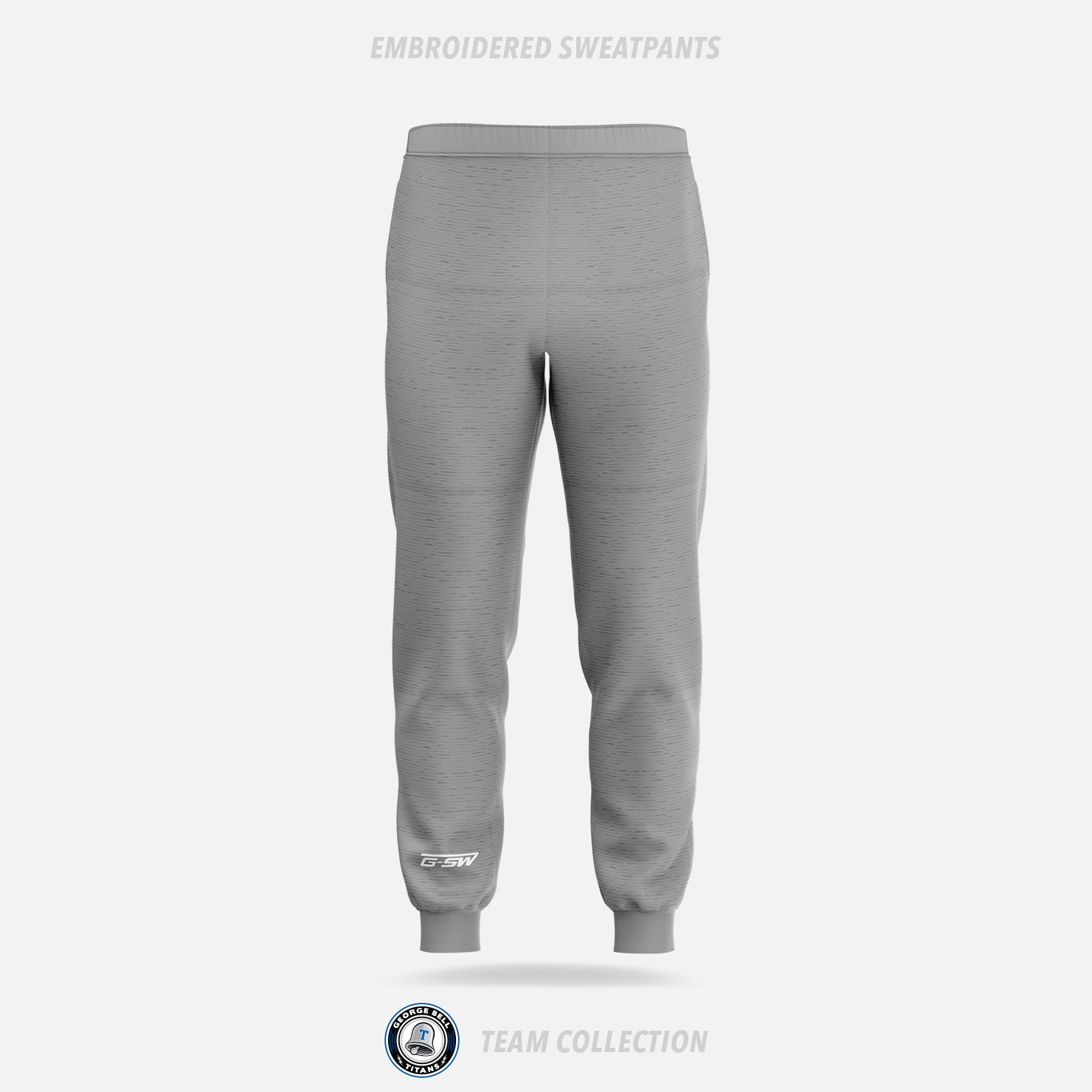 George Bell Titans Embroidered Sweatpants - George Bell Titans Team Collection