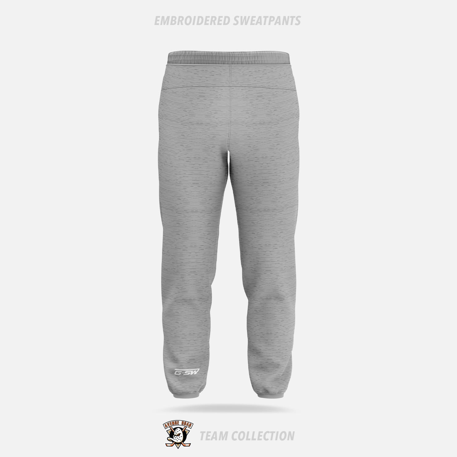 Avenue Road Ducks Hockey Embroidered Sweatpants