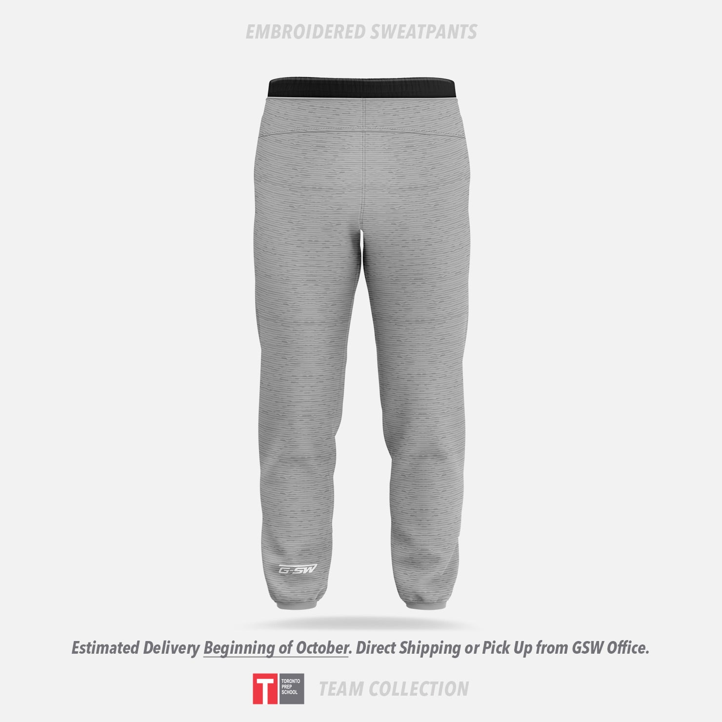 Toronto Prep School Embroidered Sweatpants