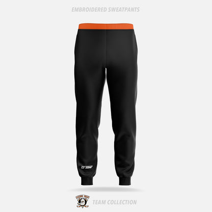 Avenue Road Ducks Embroidered Sweatpants - Avenue Road Ducks Team Collection