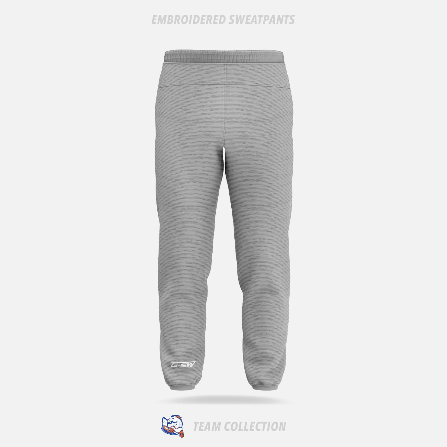 Victoria Village Mustangs Embroidered Sweatpants