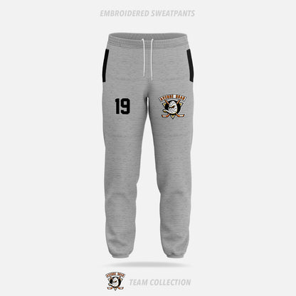 Avenue Road Ducks Hockey Embroidered Sweatpants