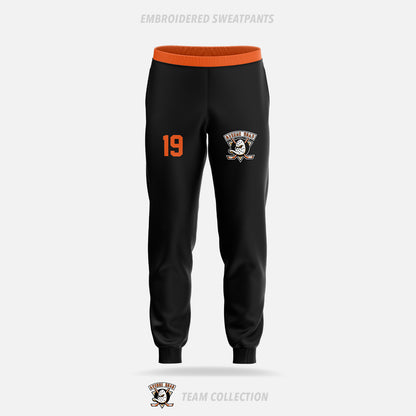 Avenue Road Ducks Embroidered Sweatpants - Avenue Road Ducks Team Collection