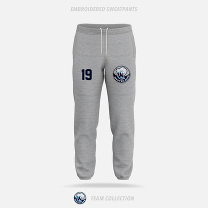Whitecaps Hockey Embroidered Sweatpants