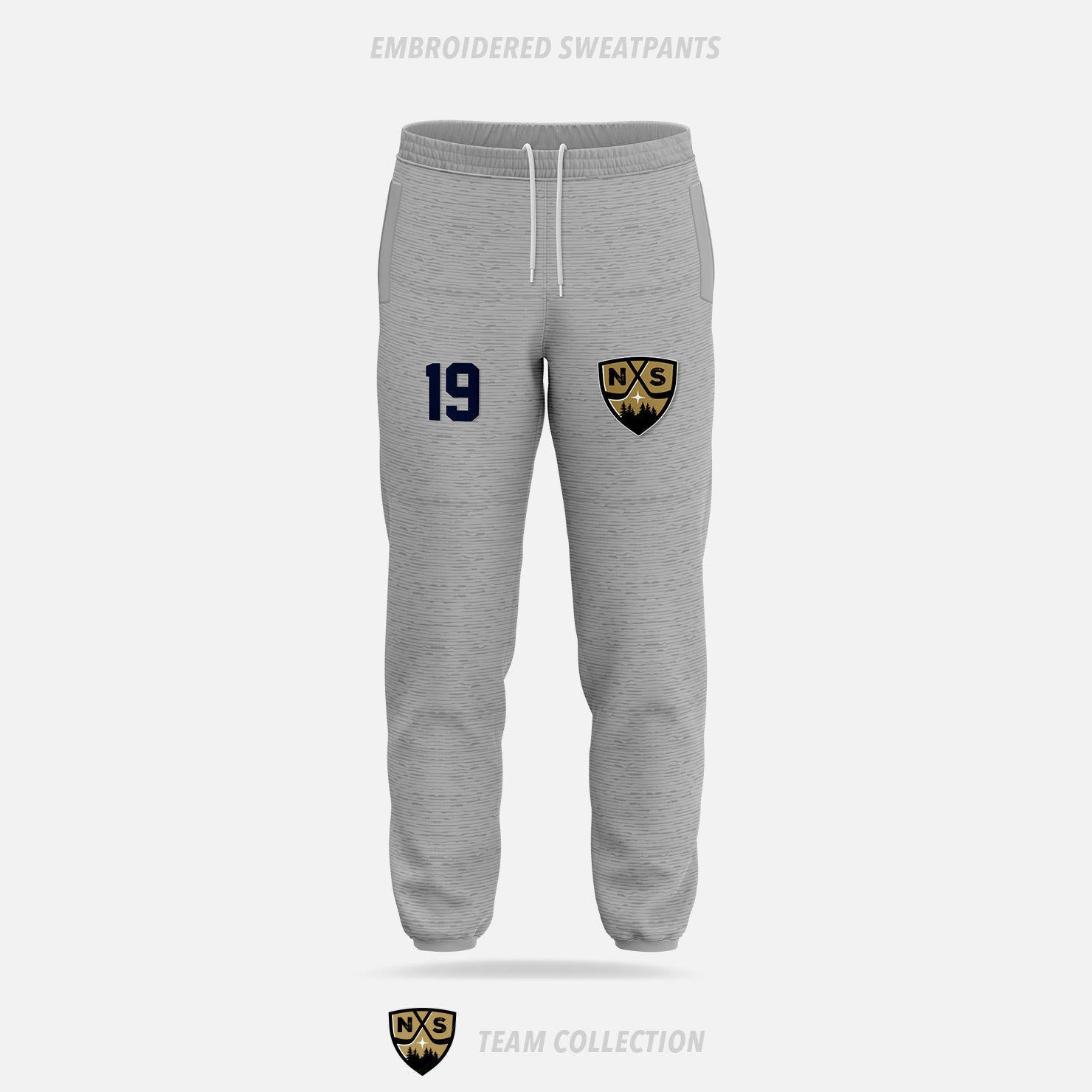 Northern Saints Embroidered Sweatpants