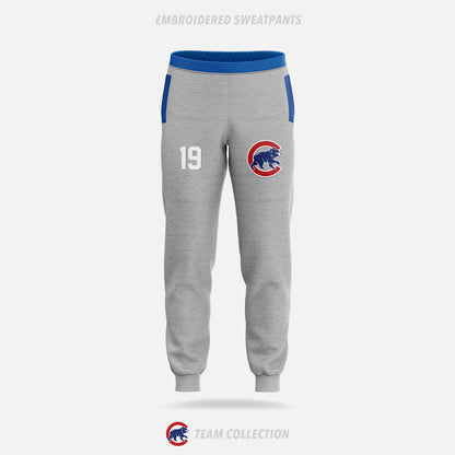 Kawartha Cubs Embroidered Sweatpants - Kawartha Cubs Team Collection