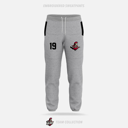 Mississauga Senators Embroidered Sweatpants
