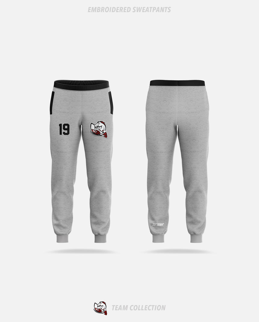 Don Mills Mustangs Embroidered Sweatpants - Don Mills Mustangs Team Collection
