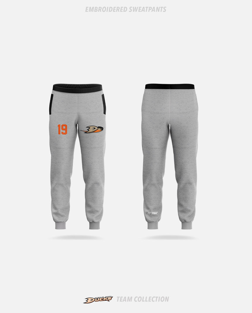 Avenue Road Ducks Select Embroidered Sweatpants - Avenue Road Ducks Select Team Collection