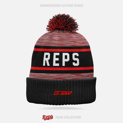 REPS Embroidered Custom Toque - REPS Team Collection