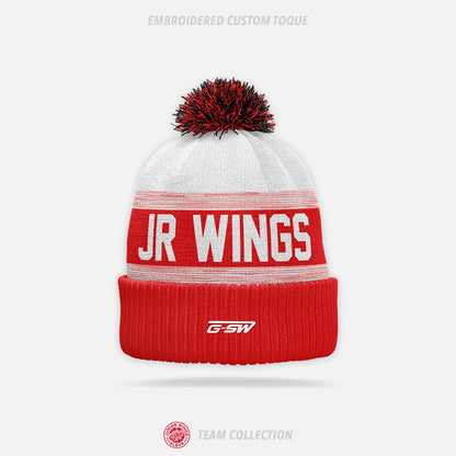 Junior Wings Embroidered Custom Toque