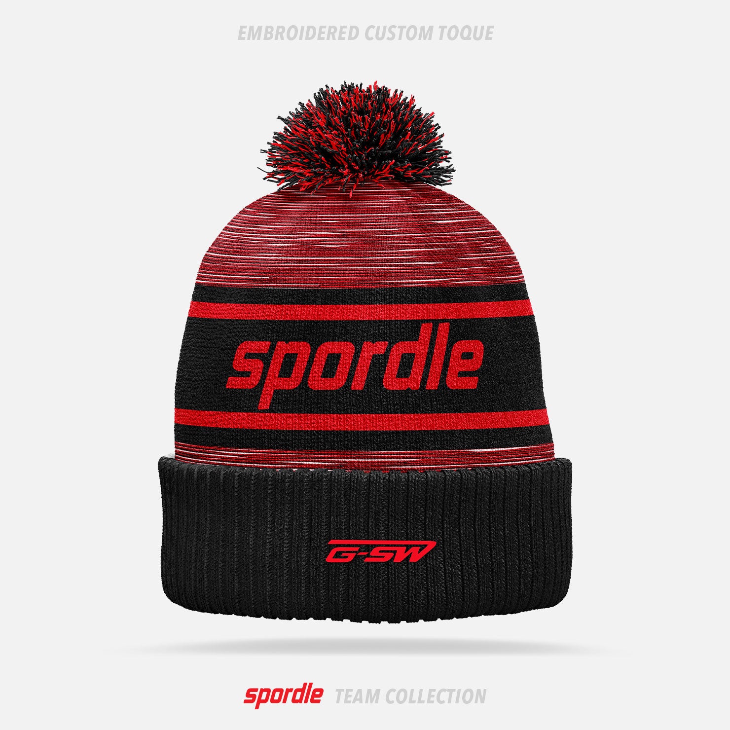 Spordle Embroidered Custom Toque - Spordle Team Collection