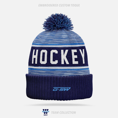 JCC Warriors Embroidered Custom Toque - JCC Warriors Team Collection
