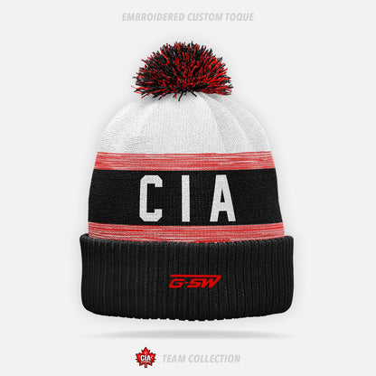 CIA Hockey Embroidered Custom Toque