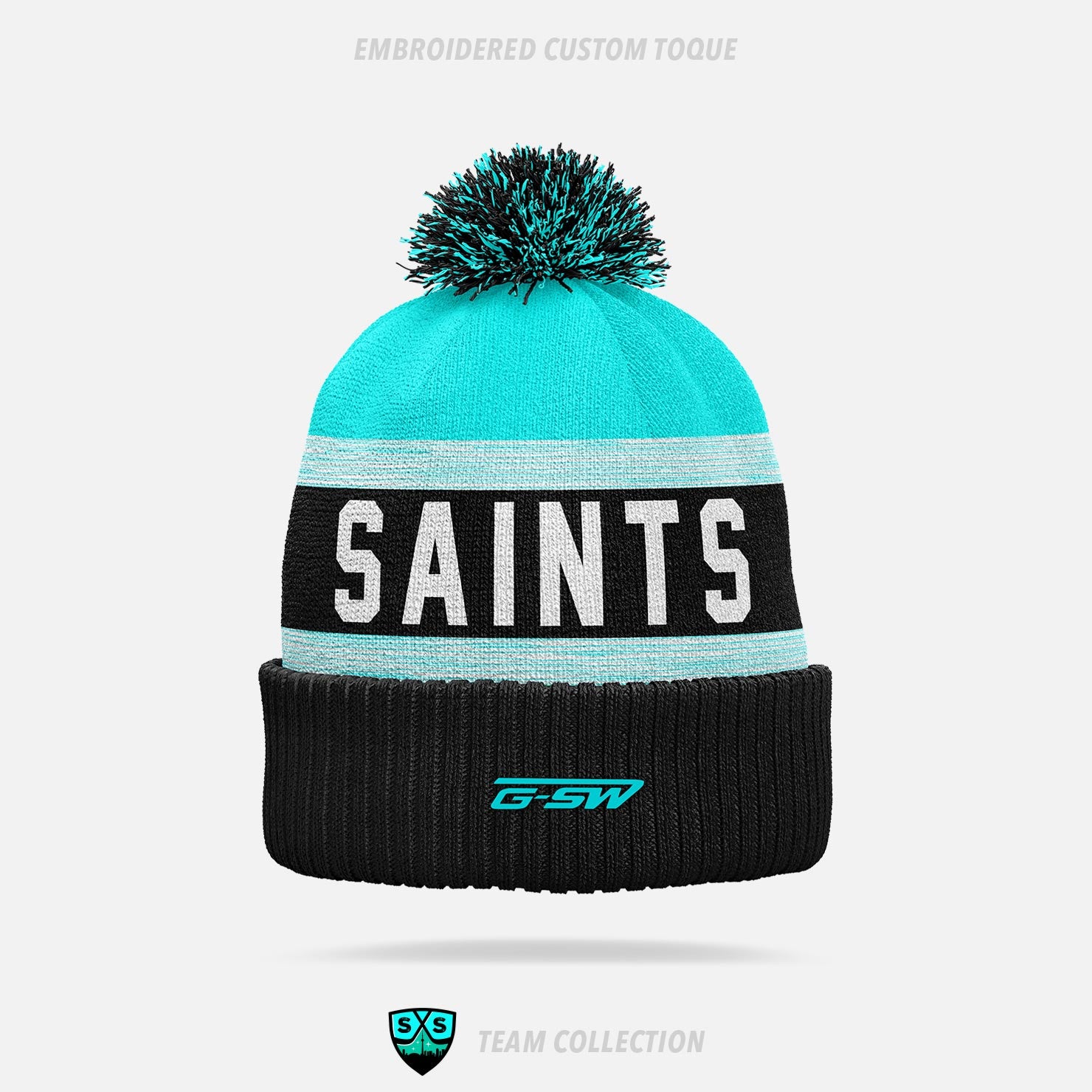 Southern Saints Embroidered Custom Toque
