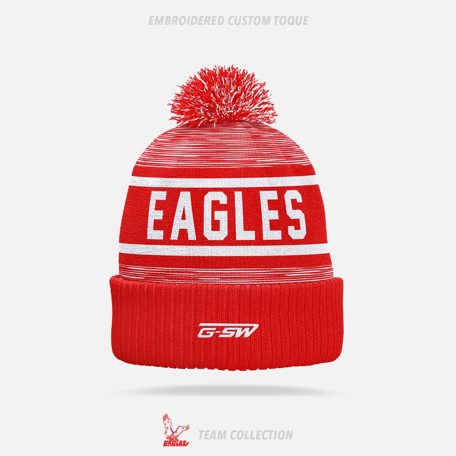Toronto Eagles Embroidered Custom Toque