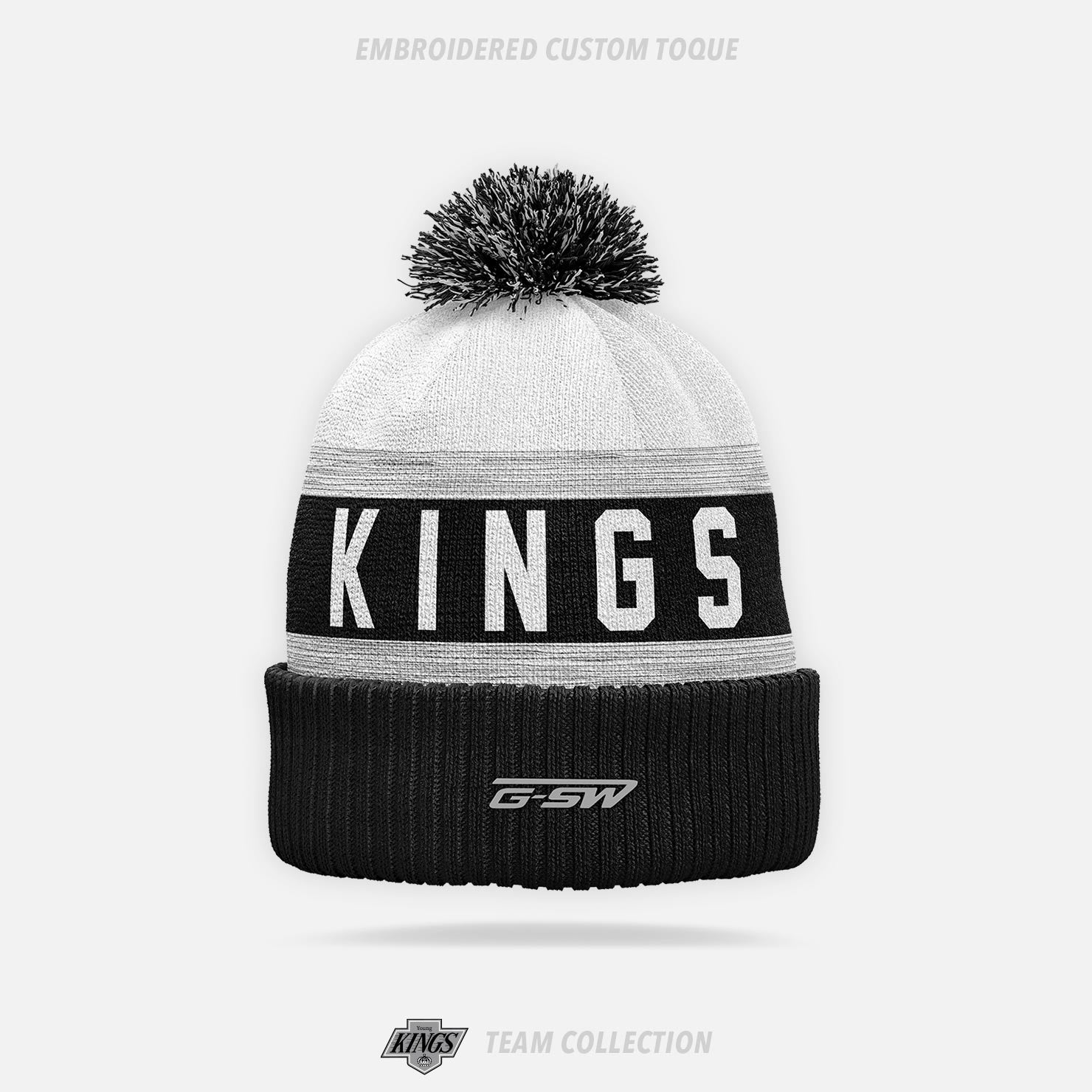 Young Kings Embroidered Custom Toque