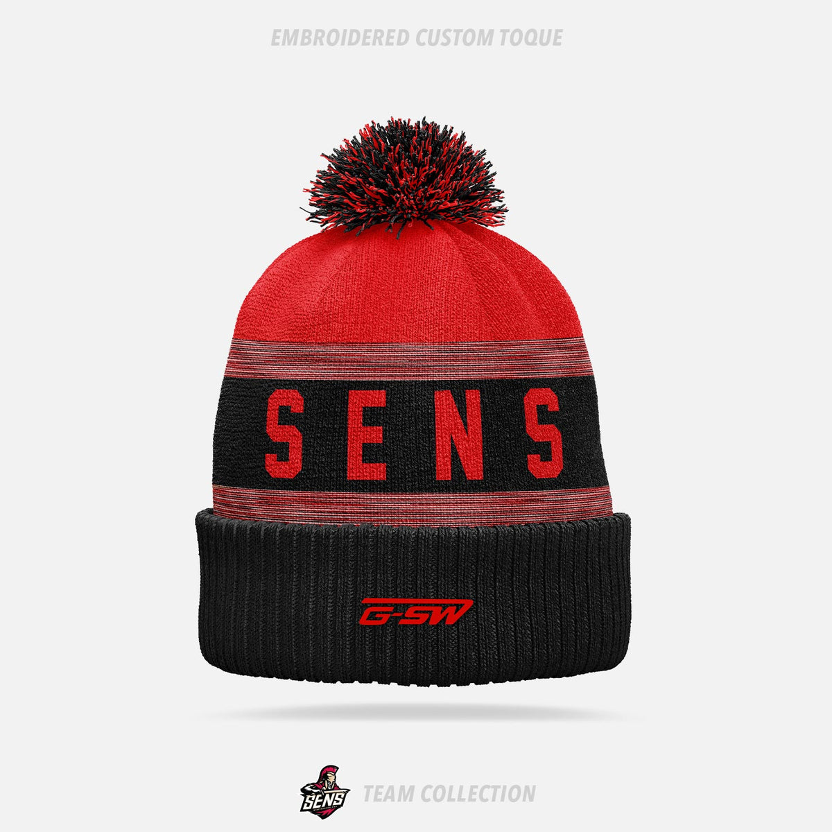 Mississauga Senators Embroidered Custom Toque
