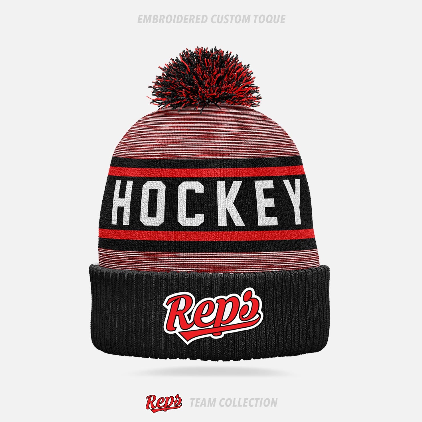 REPS Embroidered Custom Toque - REPS Team Collection