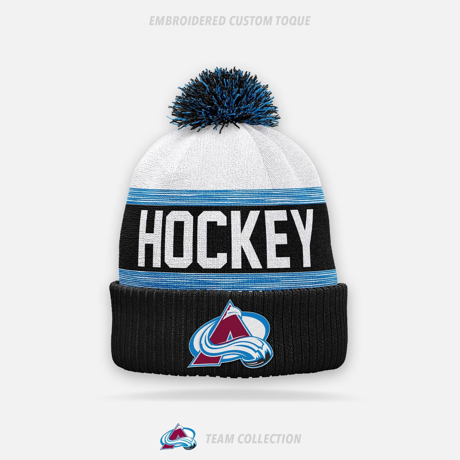 Avalanche Minor Sports Embroidered Custom Toque