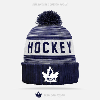 Toronto Aeros Embroidered Custom Toque