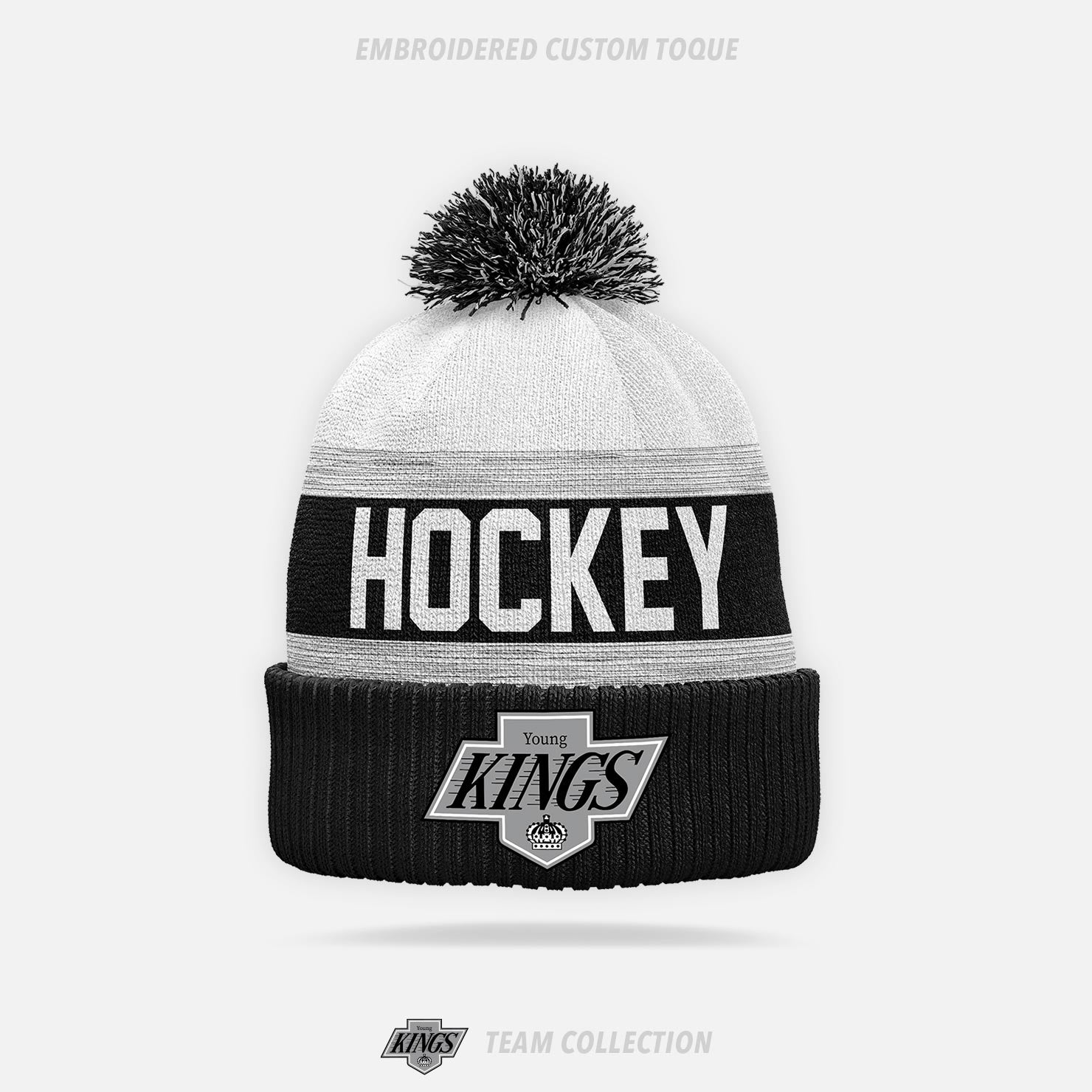 Young Kings Embroidered Custom Toque